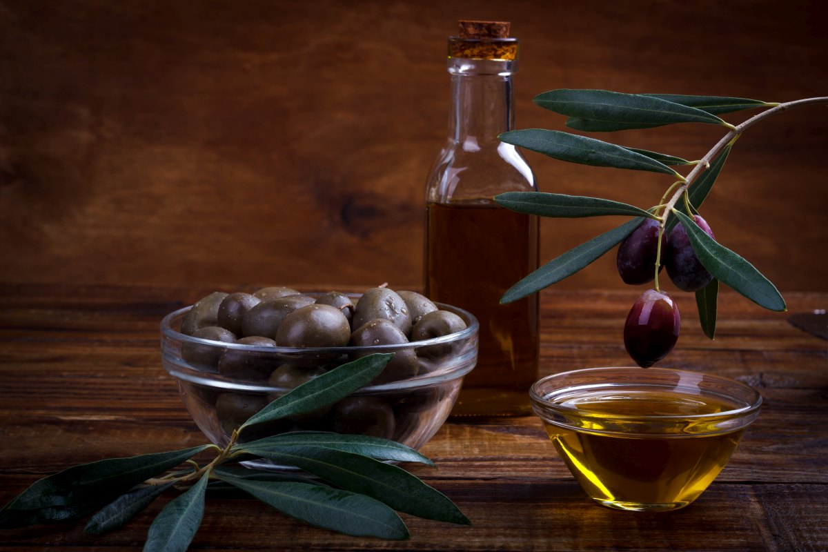 olej z oliwek - aranżacja